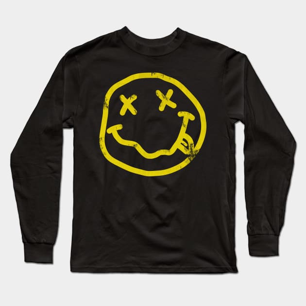 Smile Long Sleeve T-Shirt by GoonyGoat